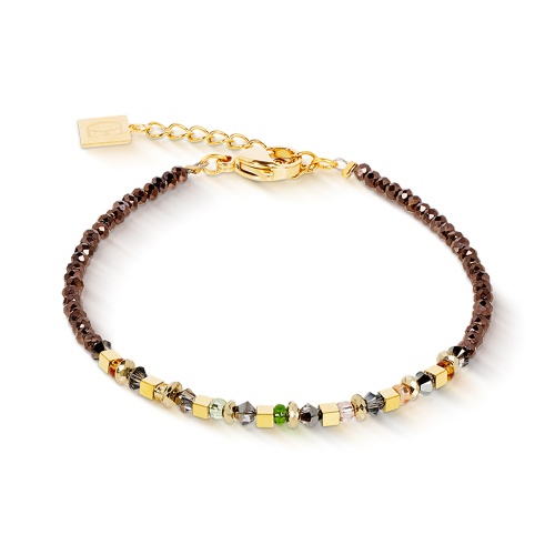 Браслет Coeur de Lion Brown-Olive, 4359/30-1109