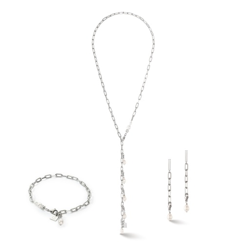 Колье Coeur de Lion White-Silver, 1112/10-1417 фото 9