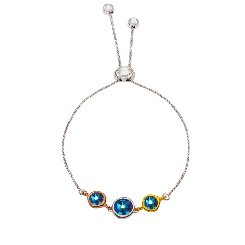 Браслет Fiore Luna Blue colors, C2101SW-B01.23 BW/MIX