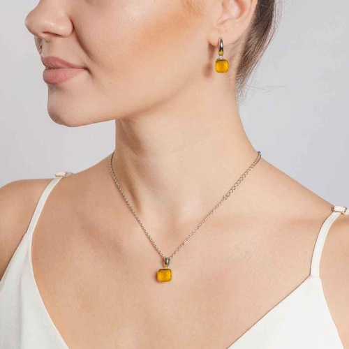 Колье Qudo Firenze sunflower 400255.1 BR/S фото 4