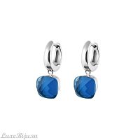 Серьги Qudo Firenze sapphire 300297 BL/S