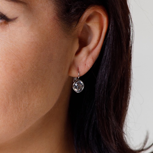 Серьги Fiore Luna Crystal, A1911.M1 BW/S фото 4