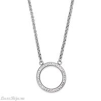 Колье Coeur de Lion Silver-Crystal 4957/10-1718