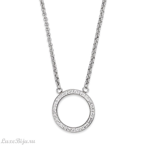 Колье Coeur de Lion Silver-Crystal 4957/10-1718