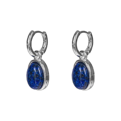 Серьги Fiore Luna NATURAL LAPIS, LE1200 BL/S
