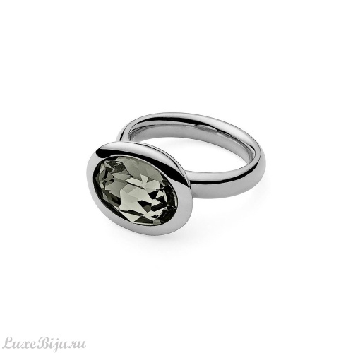 Кольцо Qudo Tivola Black Diamond 18.5 мм 631274/18.5 BW/S