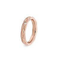 Кольцо Qudo - База Aversa Rose Gold 15.2 мм 616275 RG