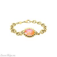 Браслет Qudo TIVOLA UNICA big (G/P) Crystal orange ignite, 189714