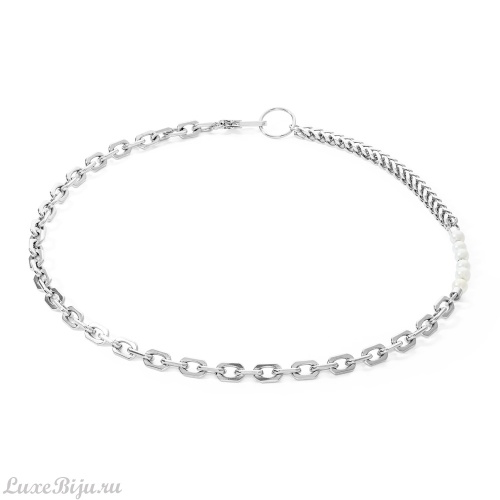 Колье Coeur de Lion White-Silver, 1120/10-1417