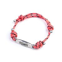Браслет Tra-la-ra, Surf, с гравировкой, TLR22-518P006 розовый