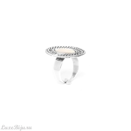 Кольцо ORI TAO, Mamata, разъемное, со вставкой из перламутра, OT22.1-19-29899 серебристый фото 2