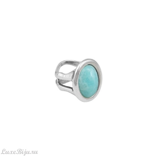 Кольцо Ciclon, Ventura, с амазонитом, CN-222500 бирюзовый, 17