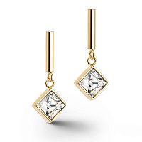 Пусеты Coeur de Lion Crystal-Gold, 6006/21-1816