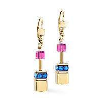 Серьги Coeur de Lion Multicolour Rainbow-Gold, 3015/20-1535