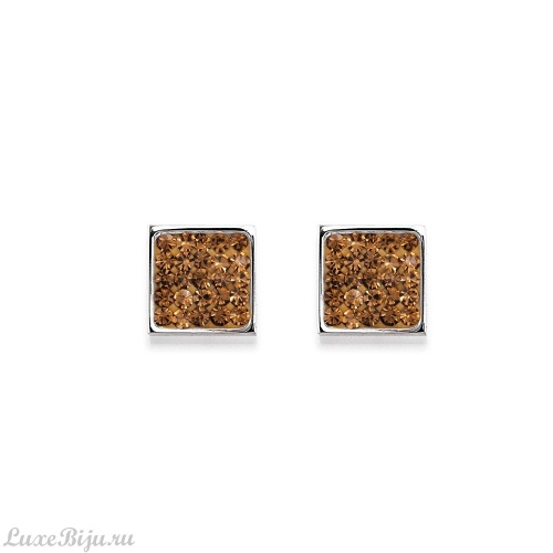 Пусеты Coeur de Lion Light Brown, 0117/21-1120
