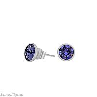 Пусеты Fiore Luna Tanzanite SWE297 T S