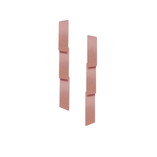 Серьги Katerina Vassou, Pansy, с геометрическими подвесками, KV24.1-308864GORANGE оранжевый