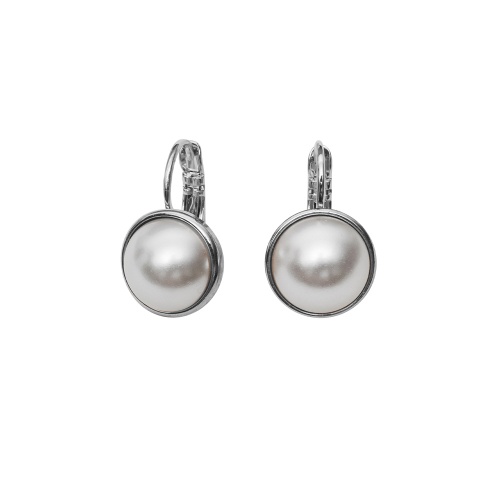 Серьги Fiore Luna Pearl A2010PE-E01.1 BW/S