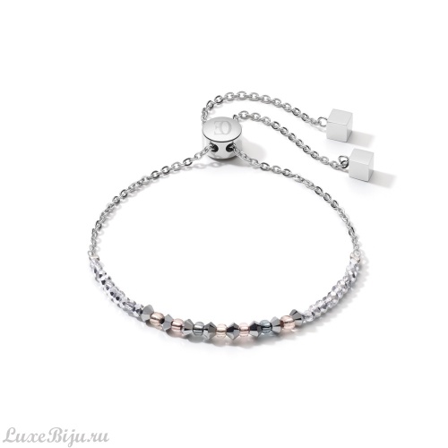 Браслет Coeur de Lion Peach-Grey, 5073/30-0229