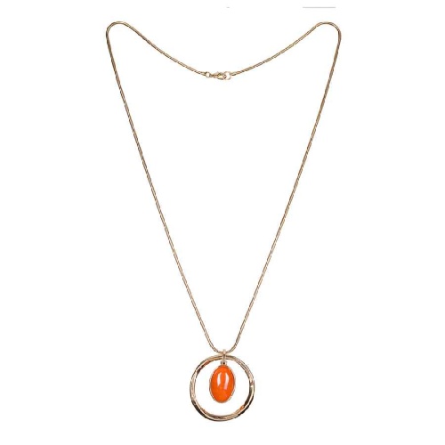 Колье Fiore Luna ORANGE OPAL, LN5140 R/G