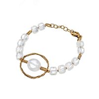 Браслет Alcozer&J, с кварцем, AL-B38AC26-R хрустальный