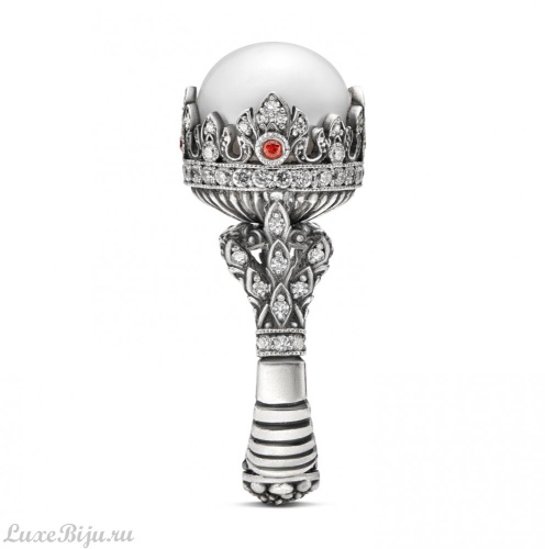 Фактурное кольцо Fiore di Firenze, AN181118PLAC. ARGENTO фото 6