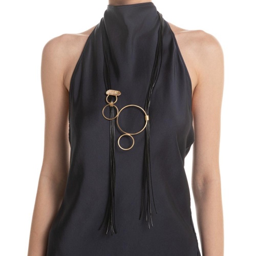 Колье Katerina Vassou, Cosmic, с кварцем, KV25.2-404836GCRY золотистый фото 2