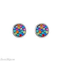 Пусеты Coeur de Lion Multicolour 0118/21-1500