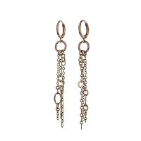 Серьги Lanzerotti, Elisir, цепи-подвески, LZ-25.10-309 золотистый