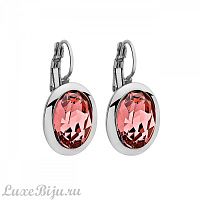 Серьги Qudo Tivola Rose Peach 303084 R/S