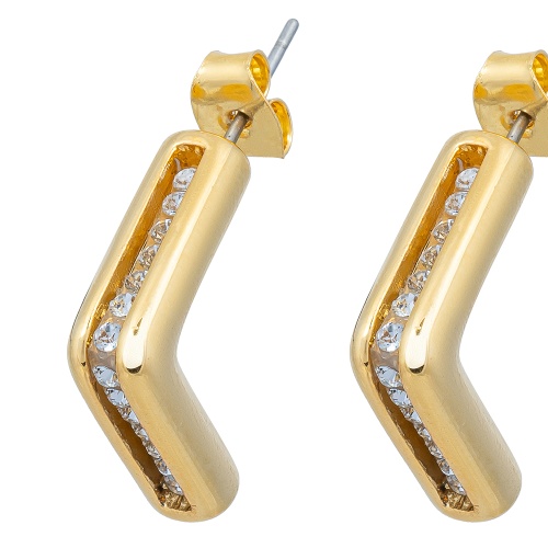 Серьги Fiore Luna Crystal, A2410SW-E01.2 BW/G фото 3