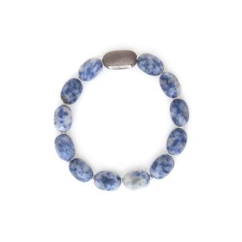 Браслет Nature Bijoux, Skala, стрейч, с содалитом и эбеновым деревом, NB26.1-13-44462 синий фото 2