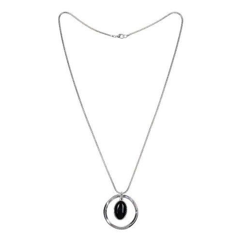 Колье Fiore Luna BLACK QUARTZ, LN5135 BW/S