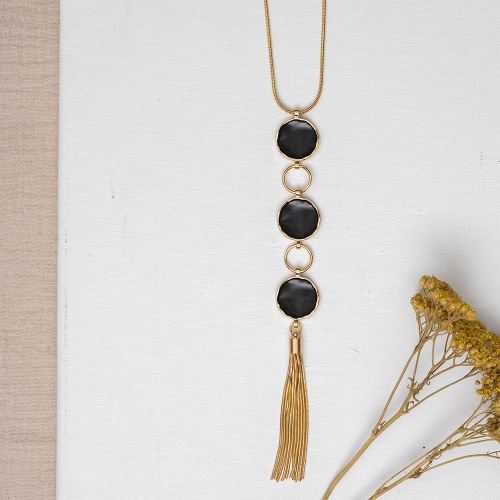 Колье Shadore Кольца, BXL4834.4 BW/G фото 2