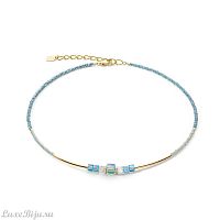 Колье Coeur de Lion Turquoise 5042/10-0600