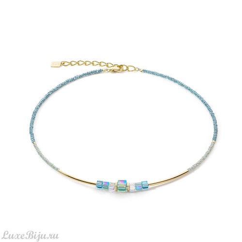 Колье Coeur de Lion Turquoise 5042/10-0600