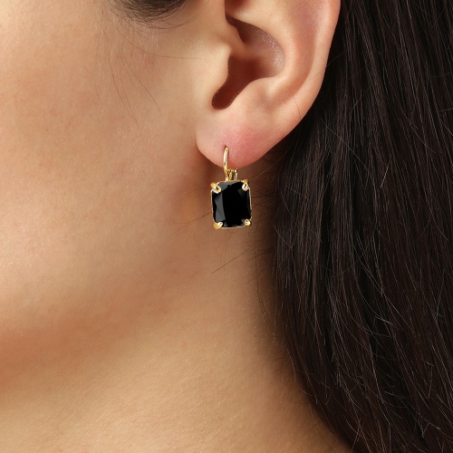 Серьги Dyrberg Kern SEGIN SG BLACK, 470101 фото 2