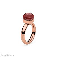 Кольцо Qudo Firenze ruby 17.2 мм 610214 R/RG