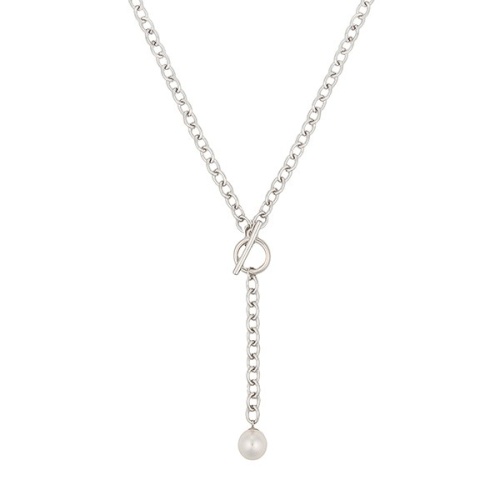 Колье Fiore Luna Pearl B2103PE-N05.1 BW/S фото 2