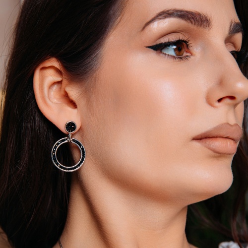 Серьги Fiore Luna SSHA, A2002SW-E108.15 BR/S фото 3