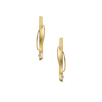 Серьги Katerina Vassou, Talent, с жемчугом, KV25.1-403284G золотистый