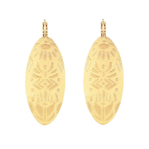 Серьги TARATATA, Totem, металл, TT-H26-11702-20D золотистый