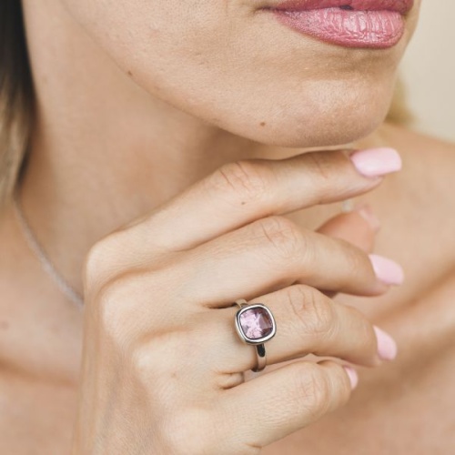 Кольцо Boccadamo METALLO E CRISTALLO, XAN208I фото 2