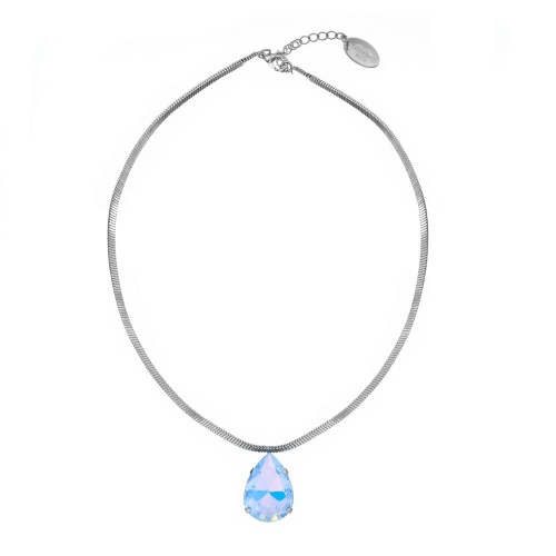 Колье Catherine Bijoux, Aurora crystal, с кристаллом, CB26.1-5683AS голубой