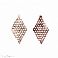 Серьги Fiore Luna Gold AEN8781 BR/M