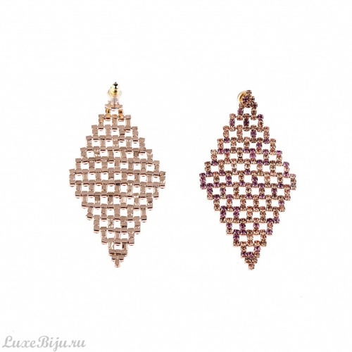 Серьги Fiore Luna Gold AEN8781 BR/M