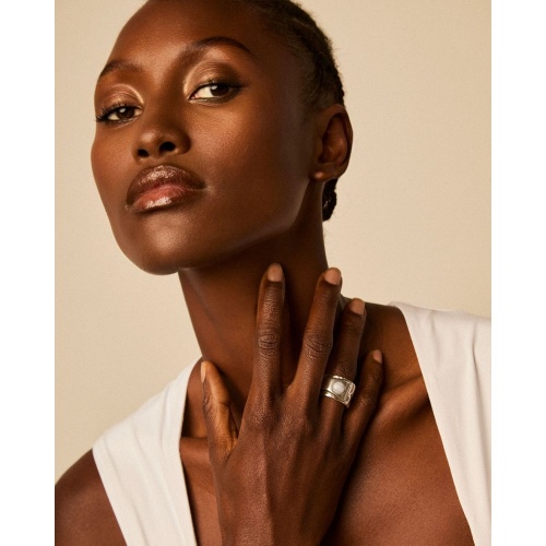 Кольцо VIDDA, Hera, с халцедоном, VD25.1-02141202 голубой, 17 фото 2