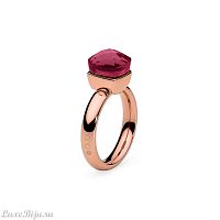 Кольцо Qudo Firenze fuchsia 17.2 мм 610963/17.2 V/RG