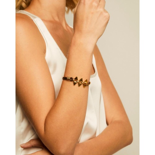 Браслет VIDDA, Dune, кожаный, металл, VD24.1-01898 серебристый фото 10