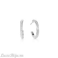 Серьги Coeur de Lion Crystal-Silver, 0139/21-1817